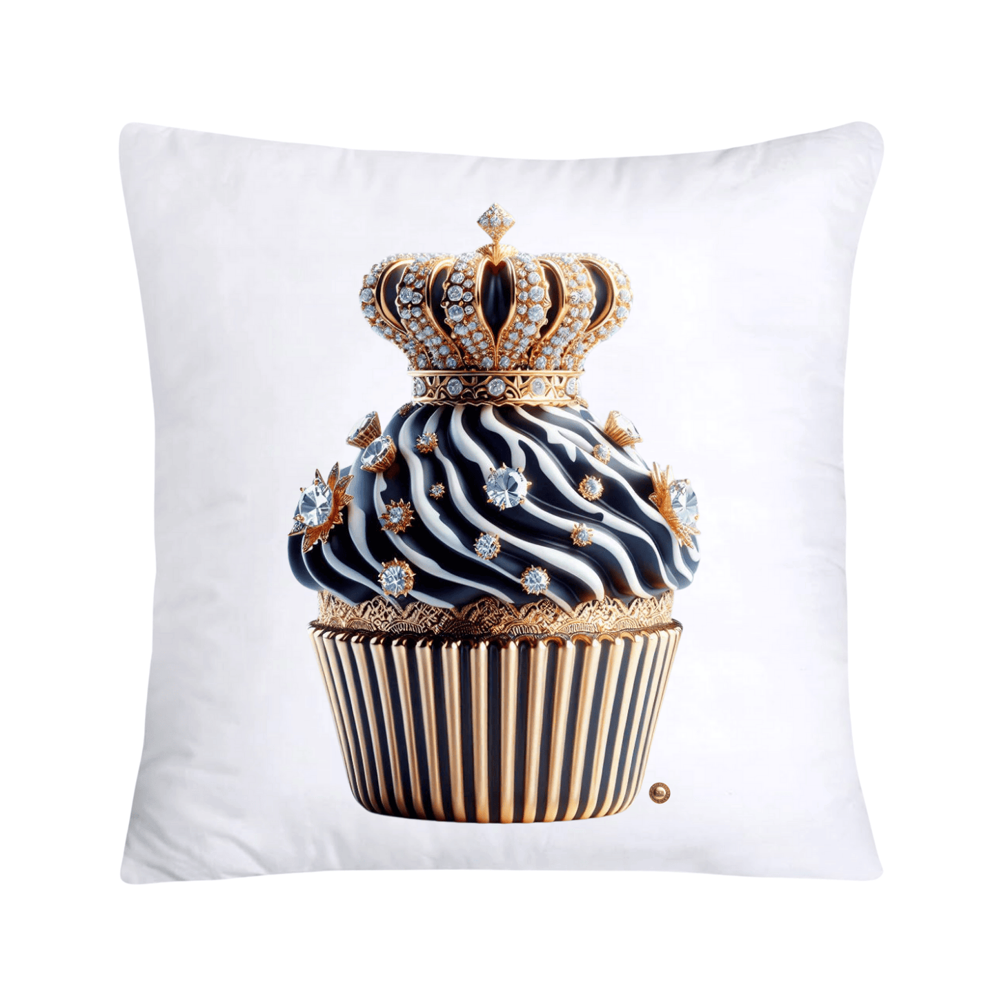 Royal and Wild Animal Print Cupcake Pillow Covers 18x18-3379