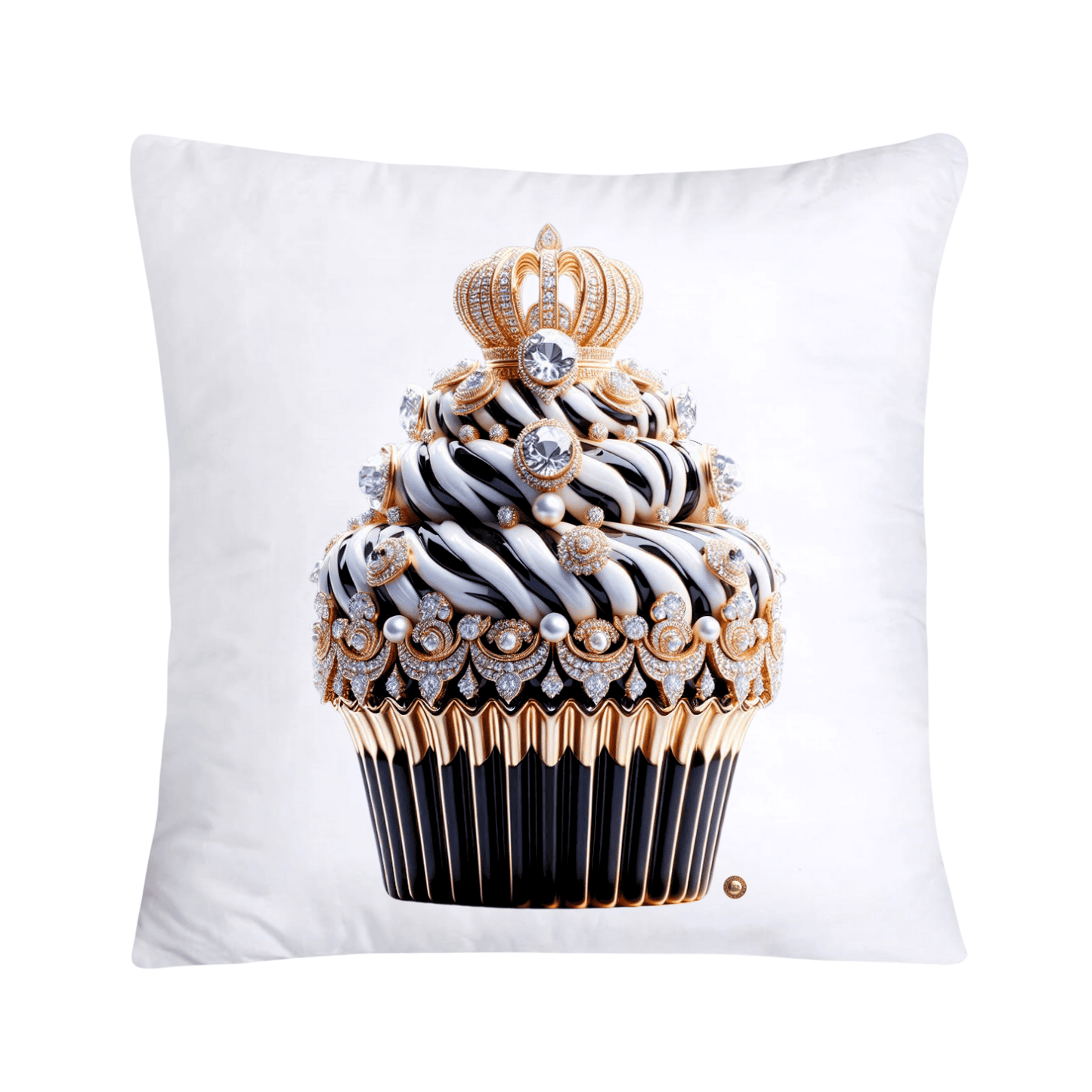 Royal and Wild Animal Print Cupcake Pillow Covers 18x18-3387