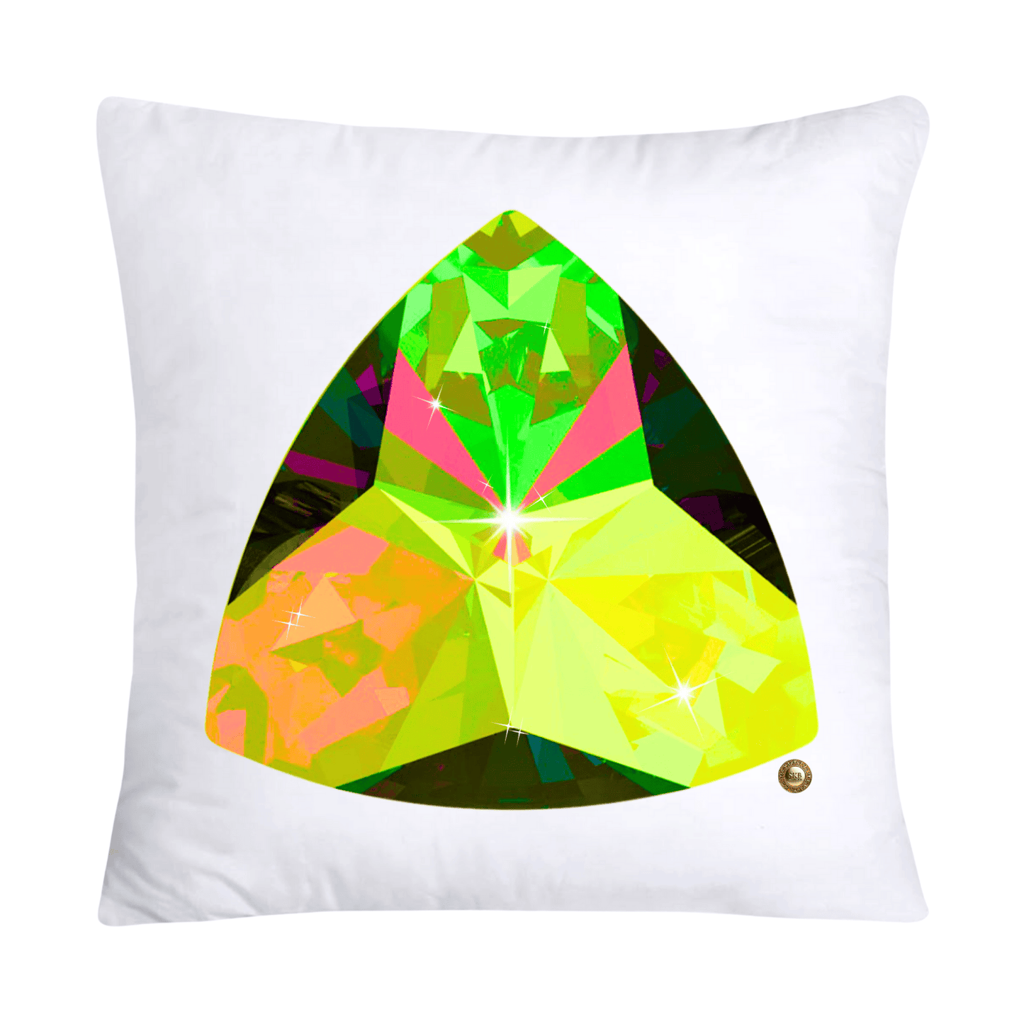 Sparkling Diamonds and Gemstone Pillow Covers 18x18-2140