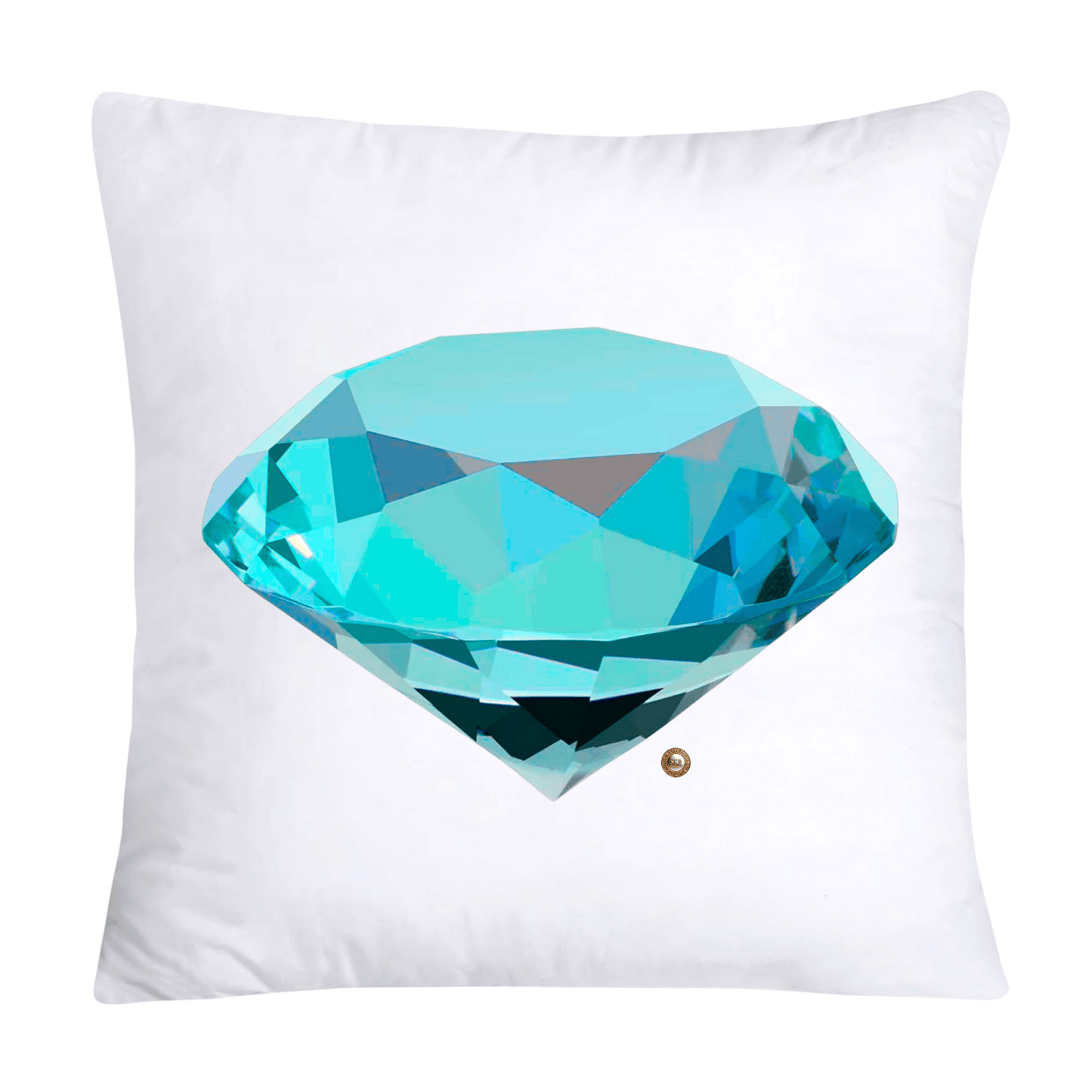 Sparkling Diamonds and Gemstone Pillow Covers 18x18-2737