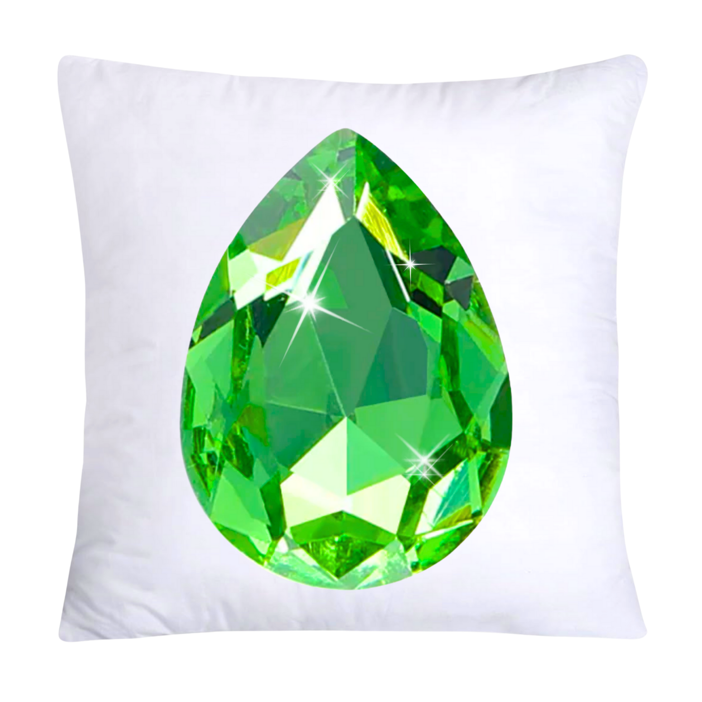 Sparkling Diamonds and Gemstone Pillow Covers-3681