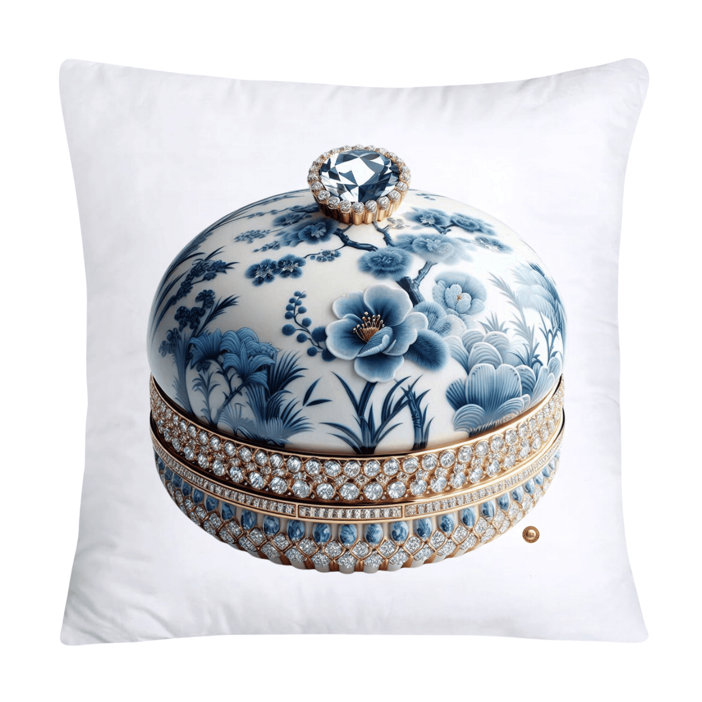 Blue Willow 18x18 Adorable Macaroon Throw Pillow Covers-1864