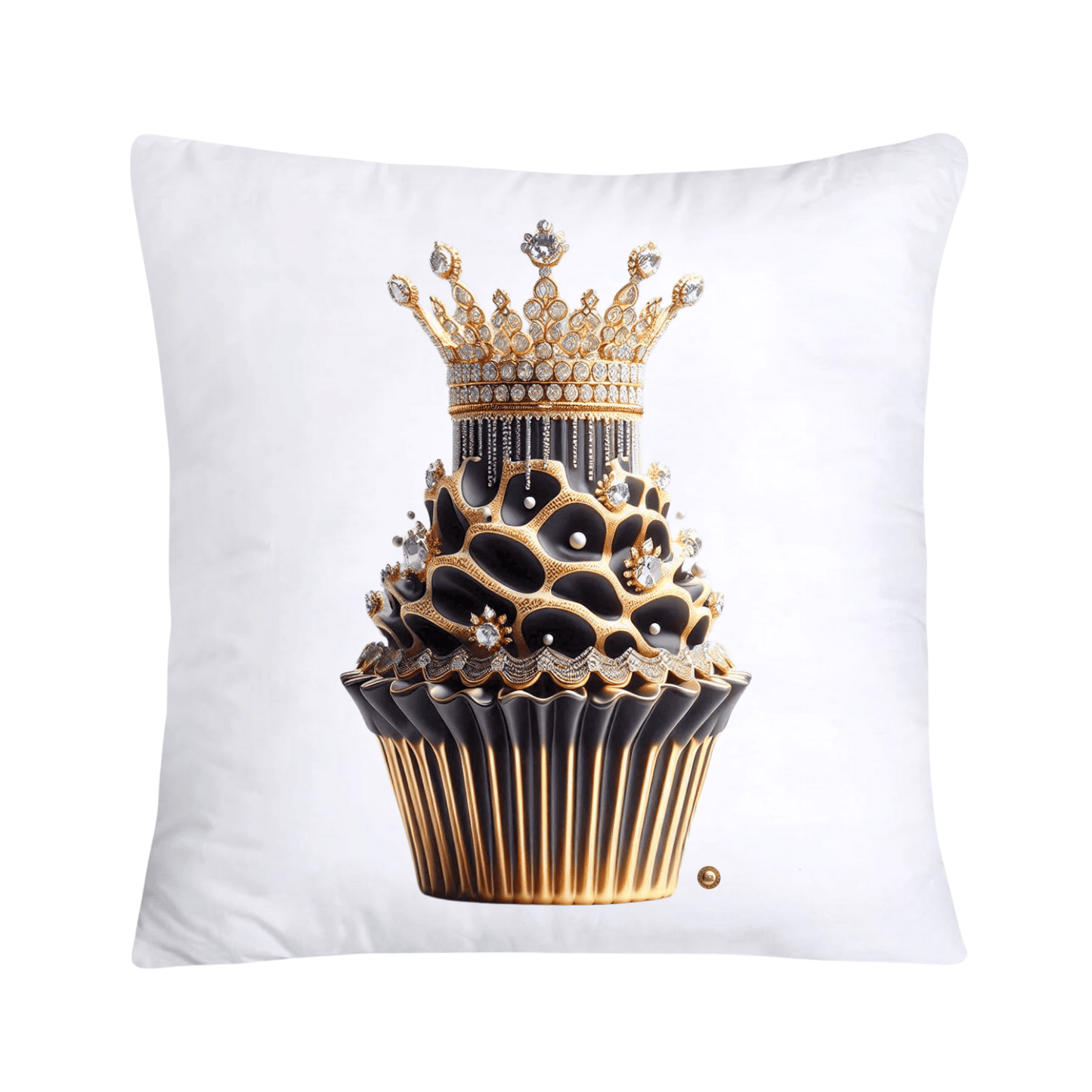 Royal and Wild Animal Print Cupcake Pillow Covers 18x18-3338