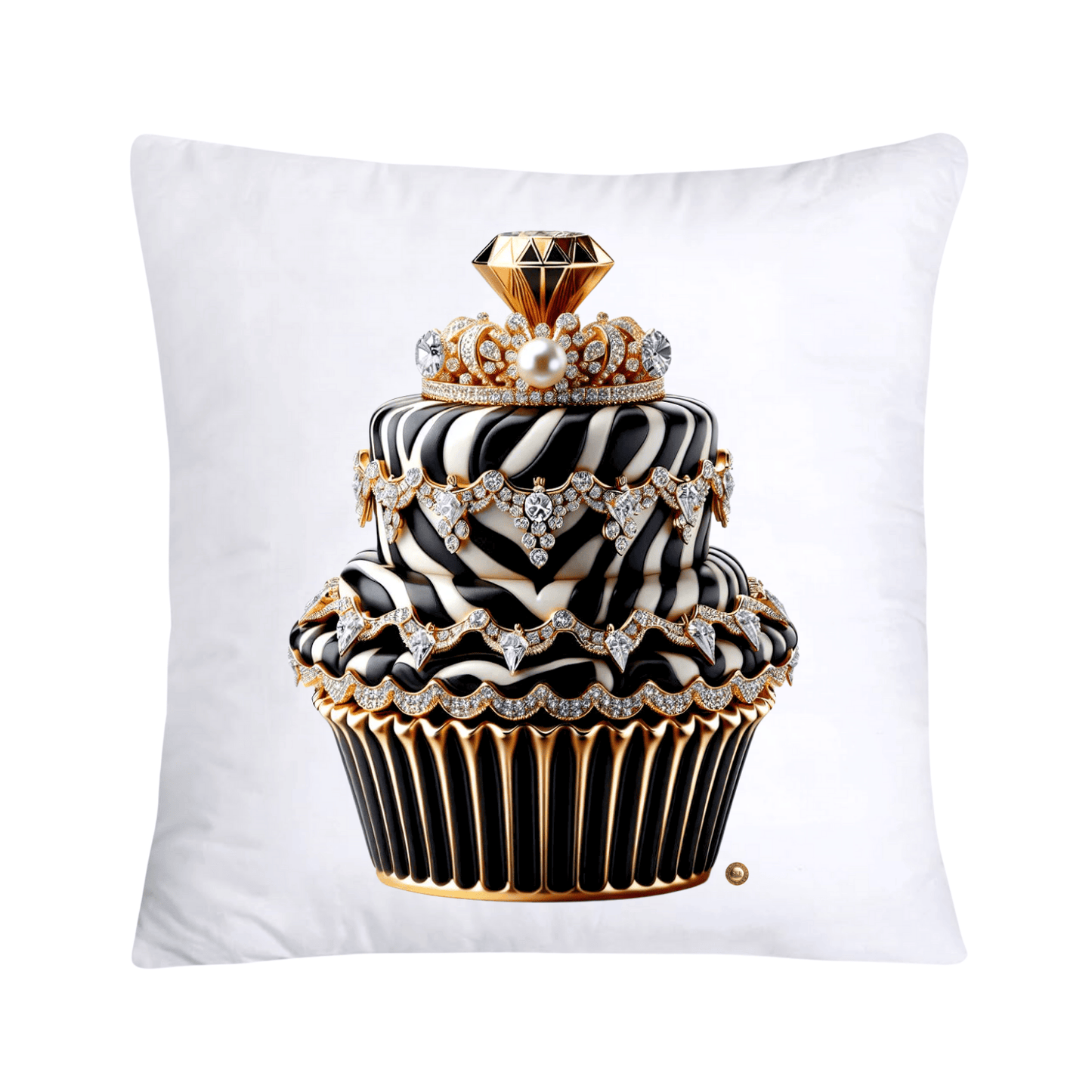 Royal Wild Animal Print 18x18 Cupcake Pillow Covers-4147