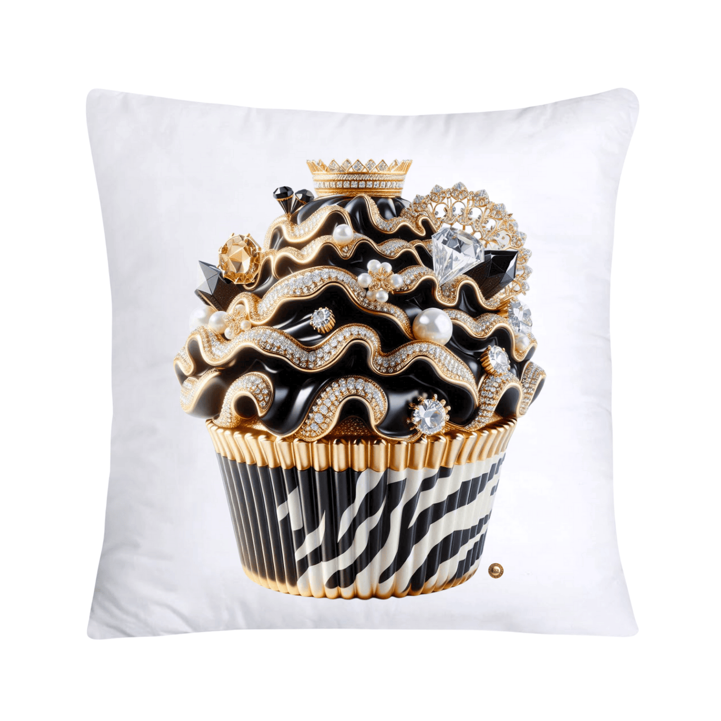 Royal Wild Animal Print 18x18 Cupcake Pillow Covers-4145