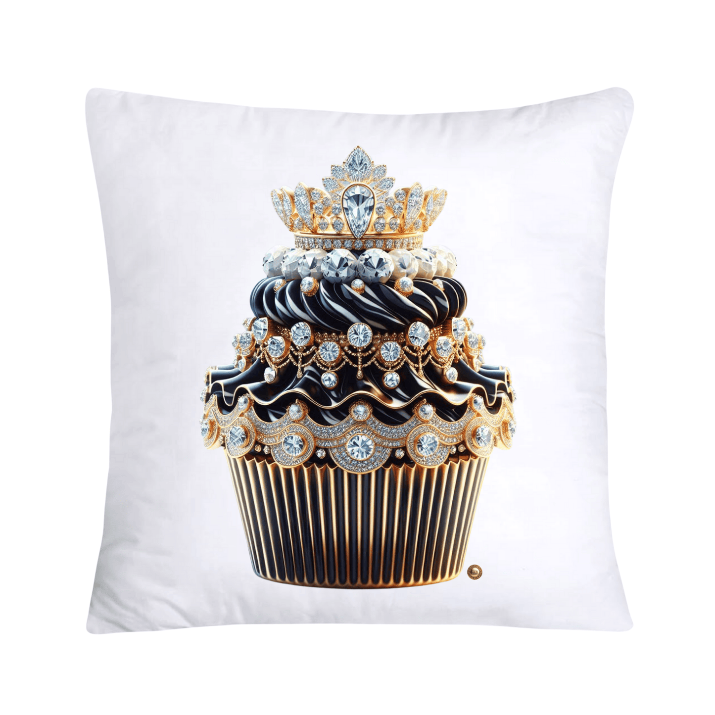 Royal and Wild Animal Print Cupcake Pillow Covers 18x18-3347