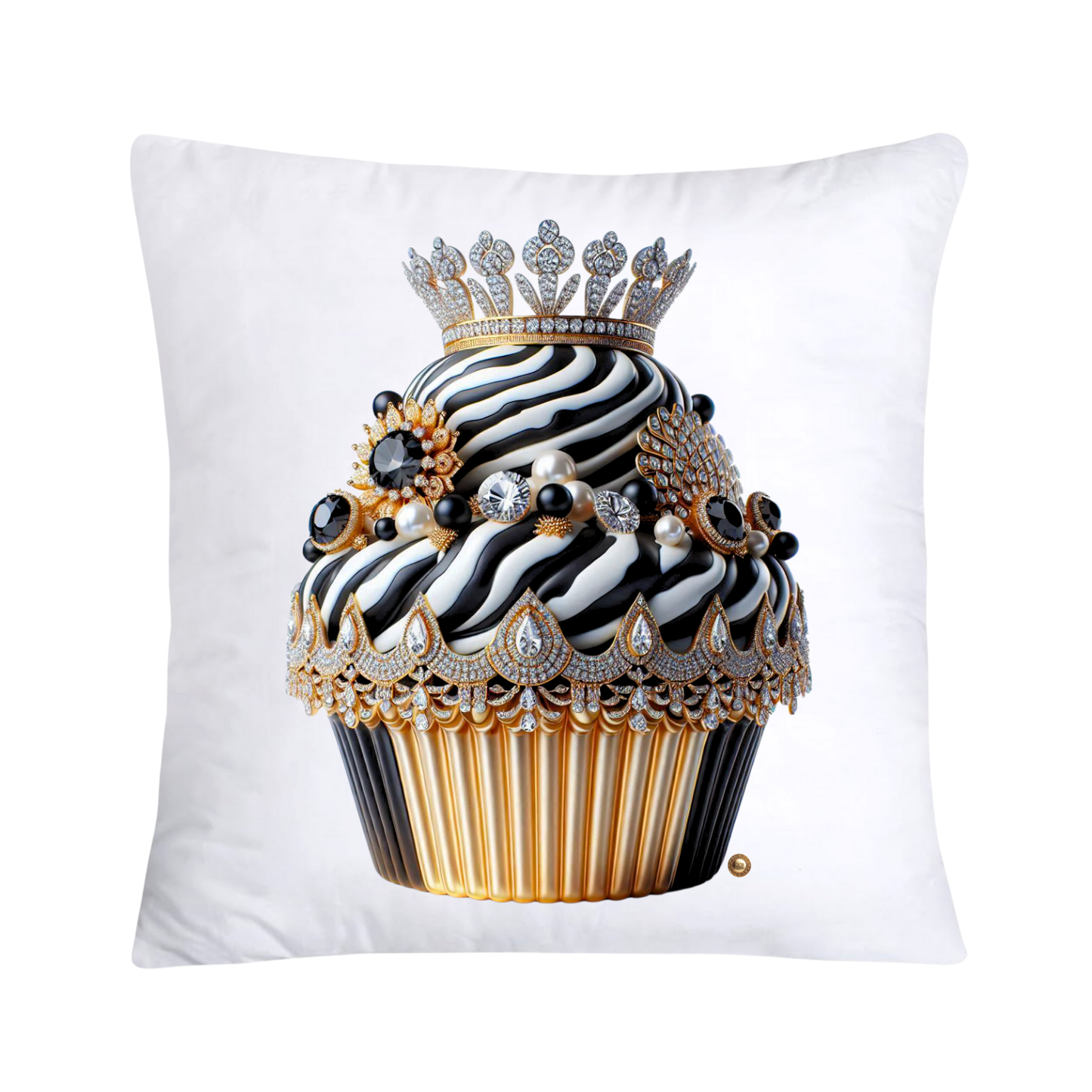 Royal Wild Animal Print 18x18 Cupcake Pillow Covers-4143