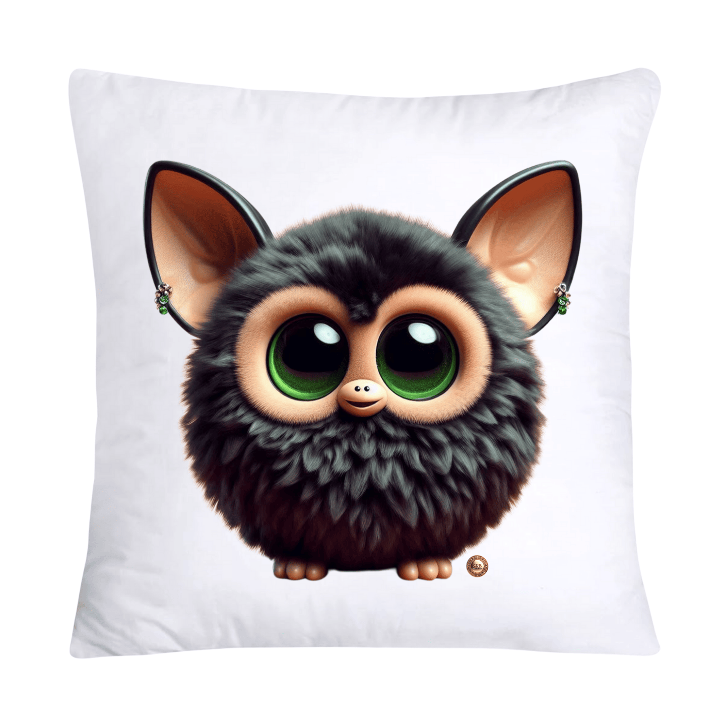 Furry Cajun Swamp Monster and His Pet Gator Pillow Covers-694