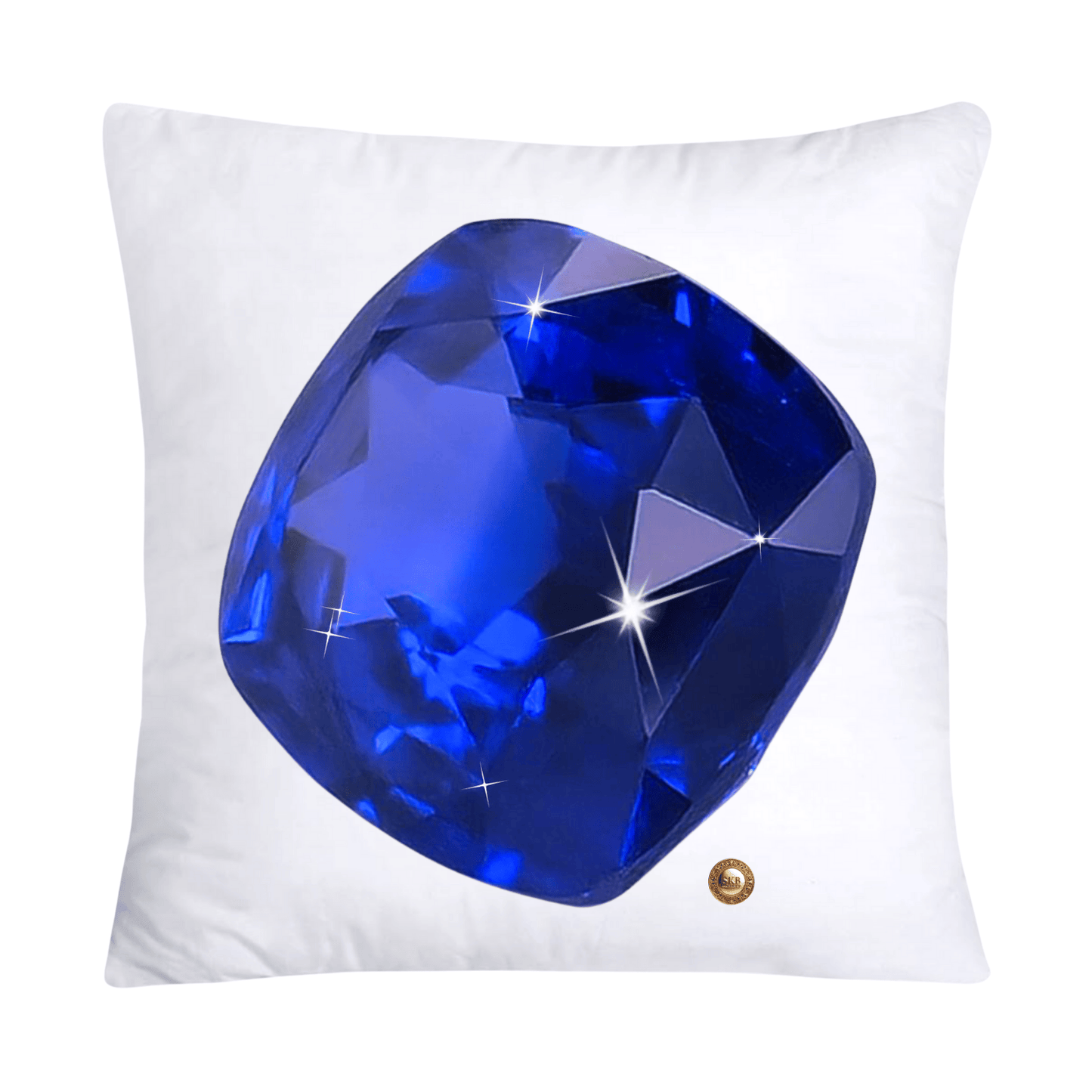 Sparkling Diamonds and Gemstone Pillow Covers 18x18-2156