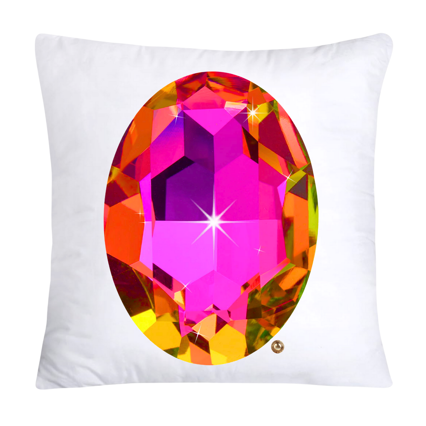 Sparkling Diamonds and Gemstone Pillow Covers-501