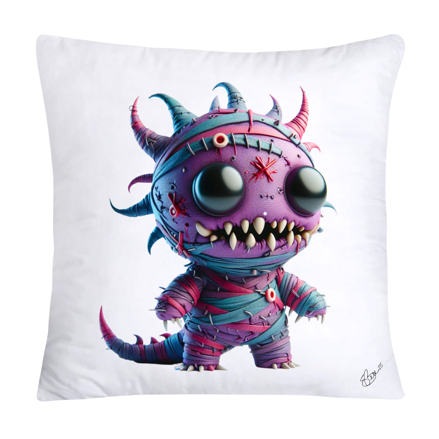 Monster Botched Babies “LIZARD MAN” - Monster Pillow Covers - 2857
