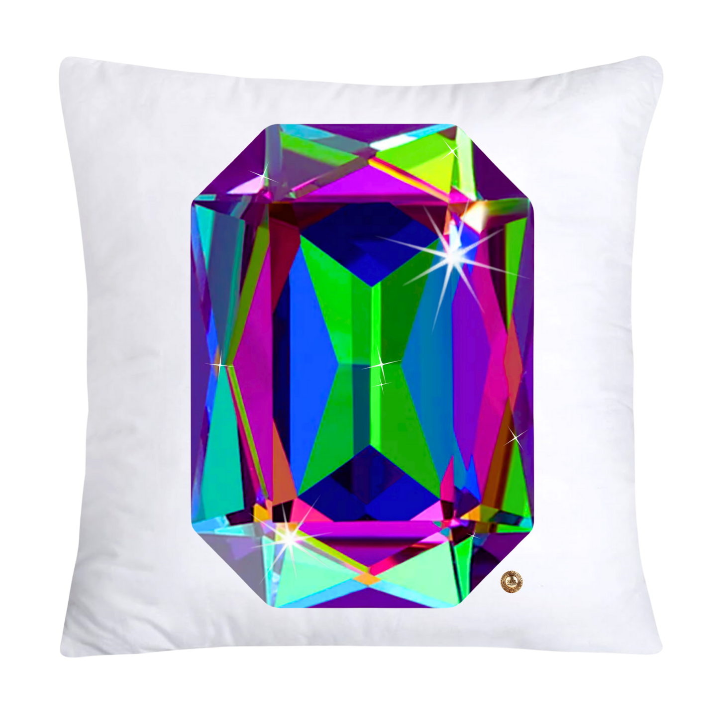 Sparkling Diamonds and Gemstone Pillow Covers-130