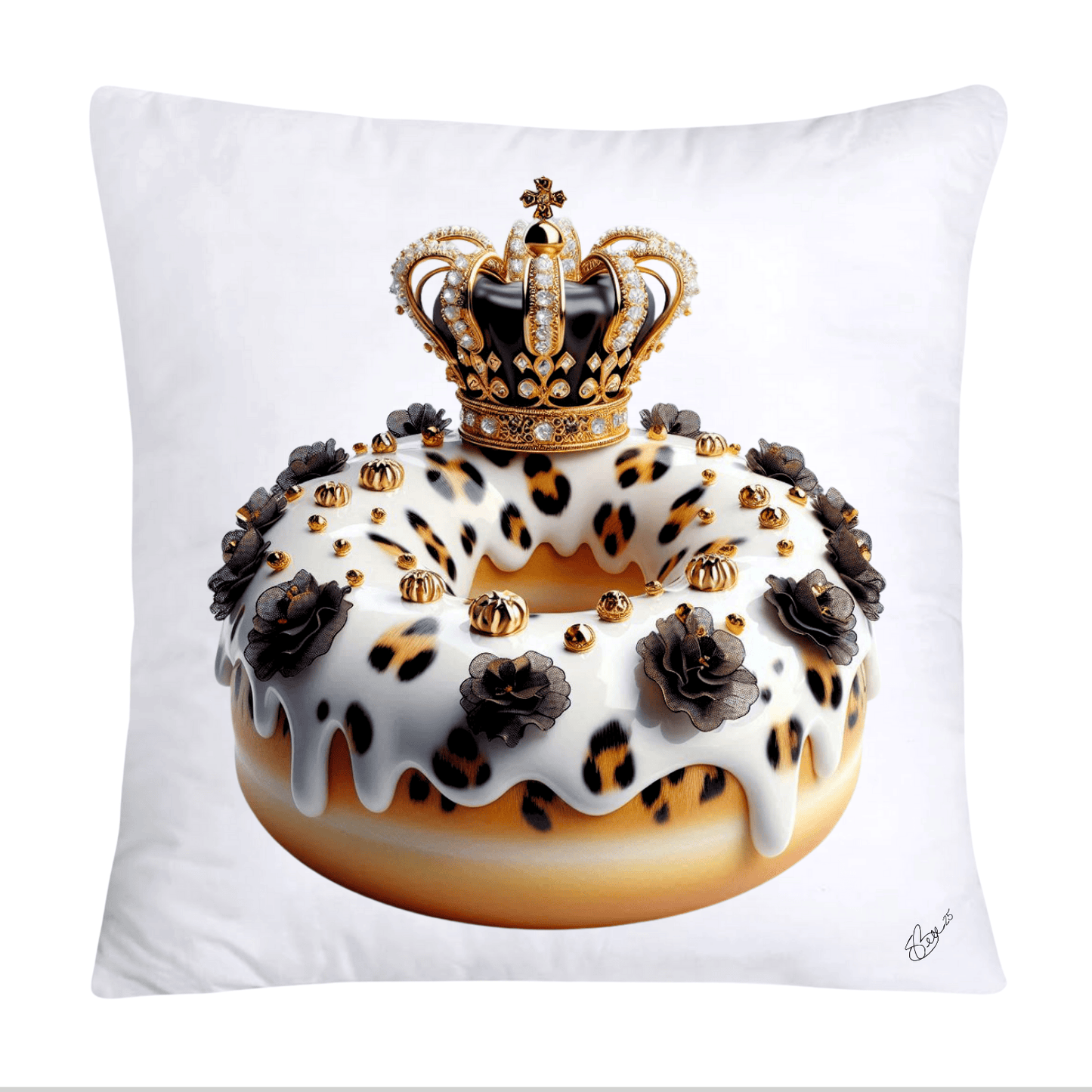 Wild and Royal Animal Print Donut Pillow Covers-2077