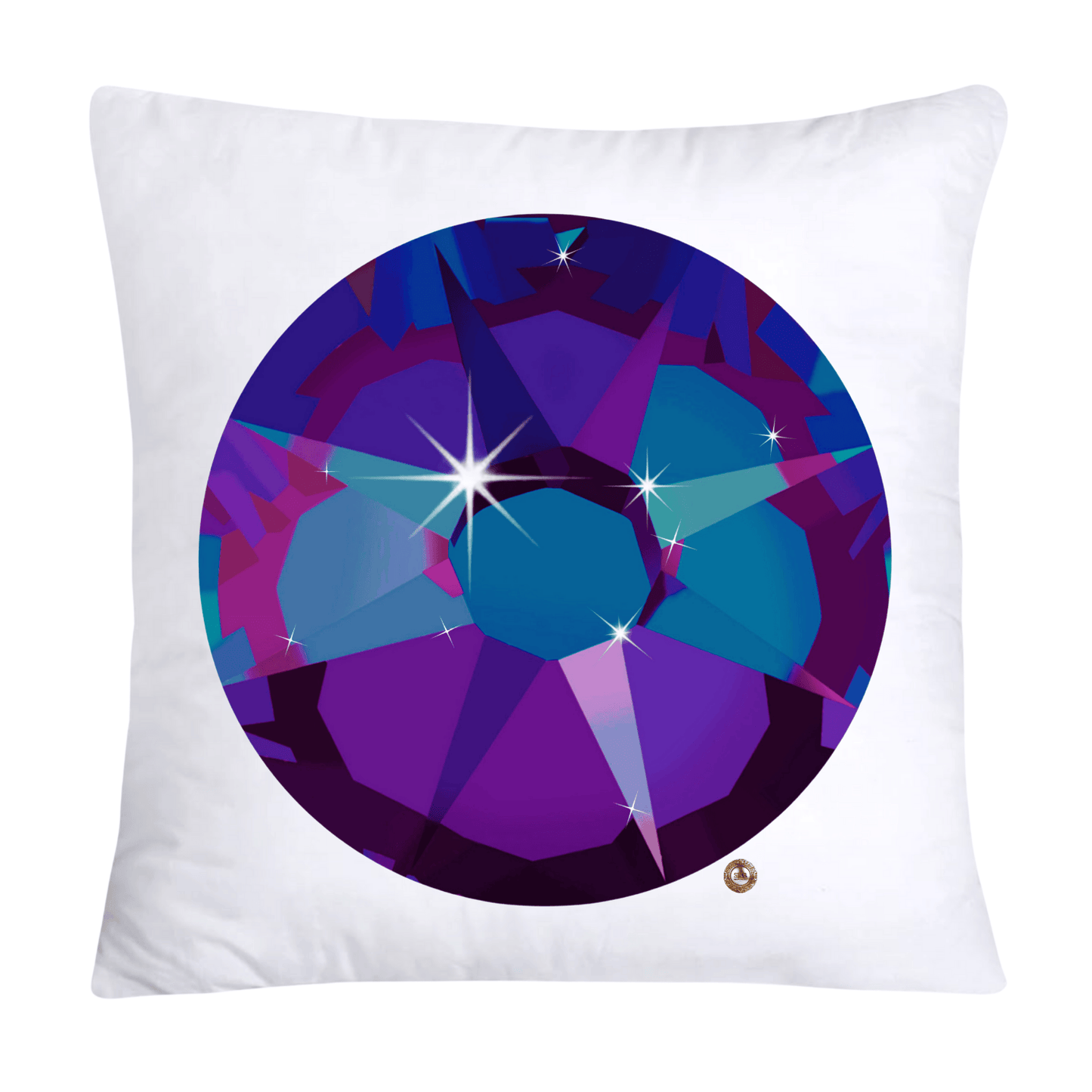 Sparkling Diamonds and Gemstone Pillow Covers-490