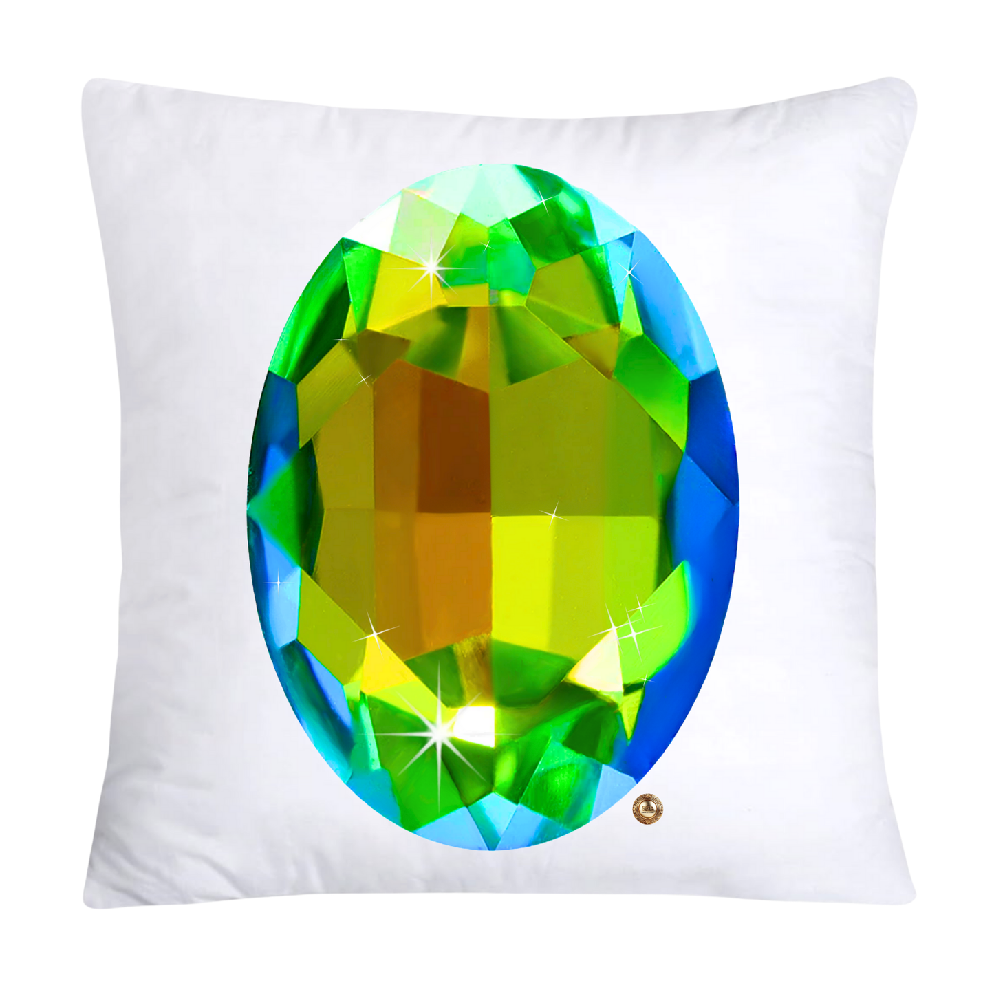Sparkling Diamonds and Gemstone Pillow Covers-500