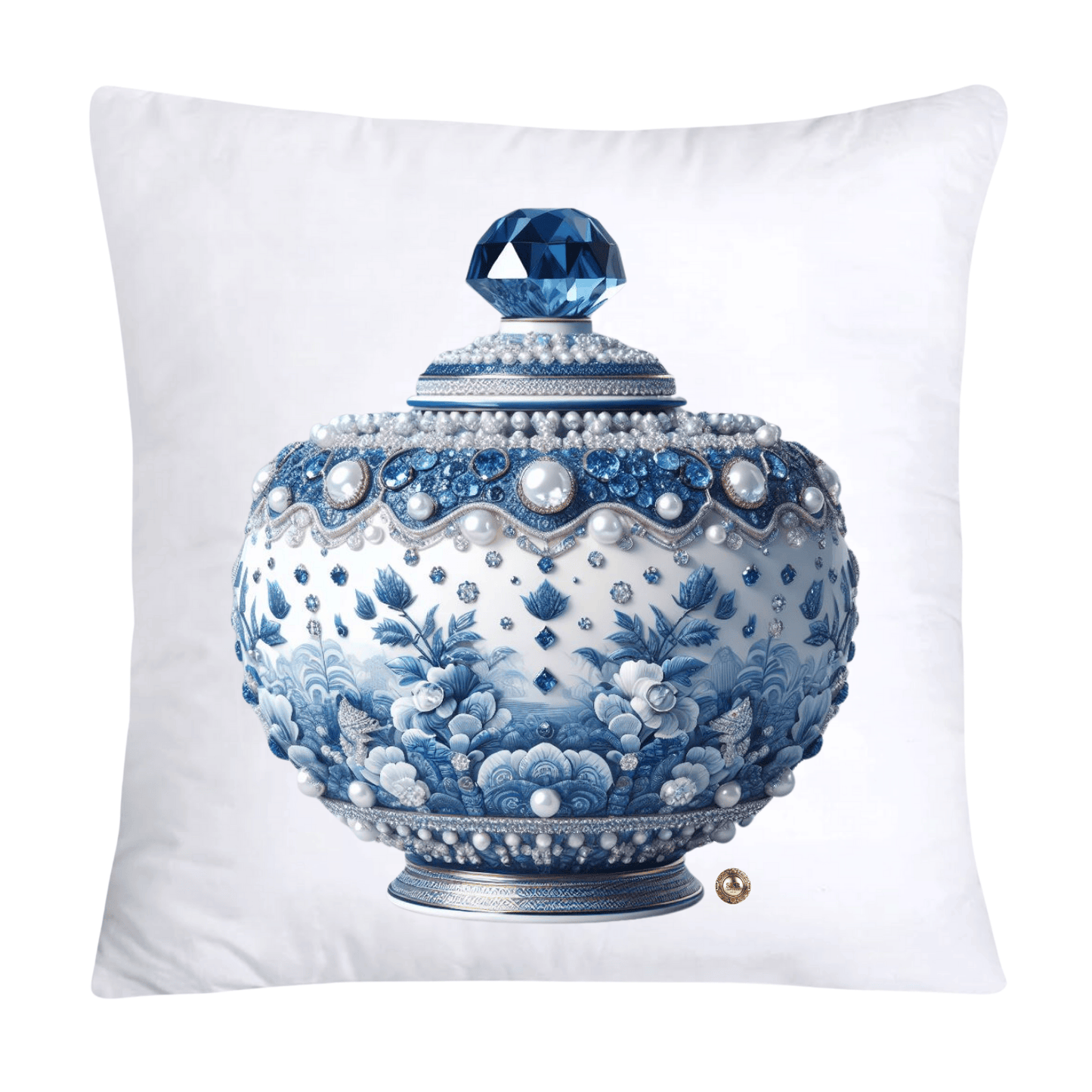 Blue and White Willow Ginger Jar Pillow Covers-94