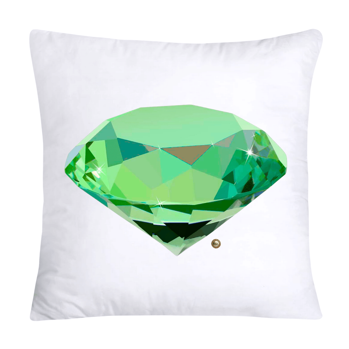 Sparkling Diamonds and Gemstone Pillow Covers 18x18-2712