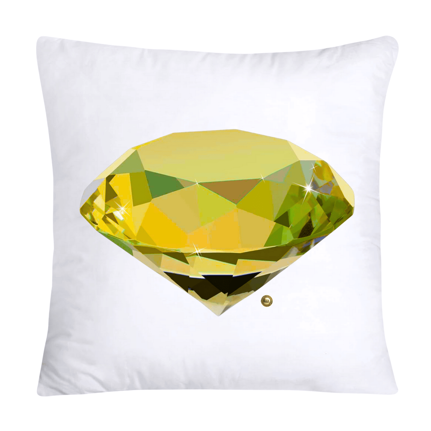 Sparkling Diamonds and Gemstone Pillow Covers 18x18-2711