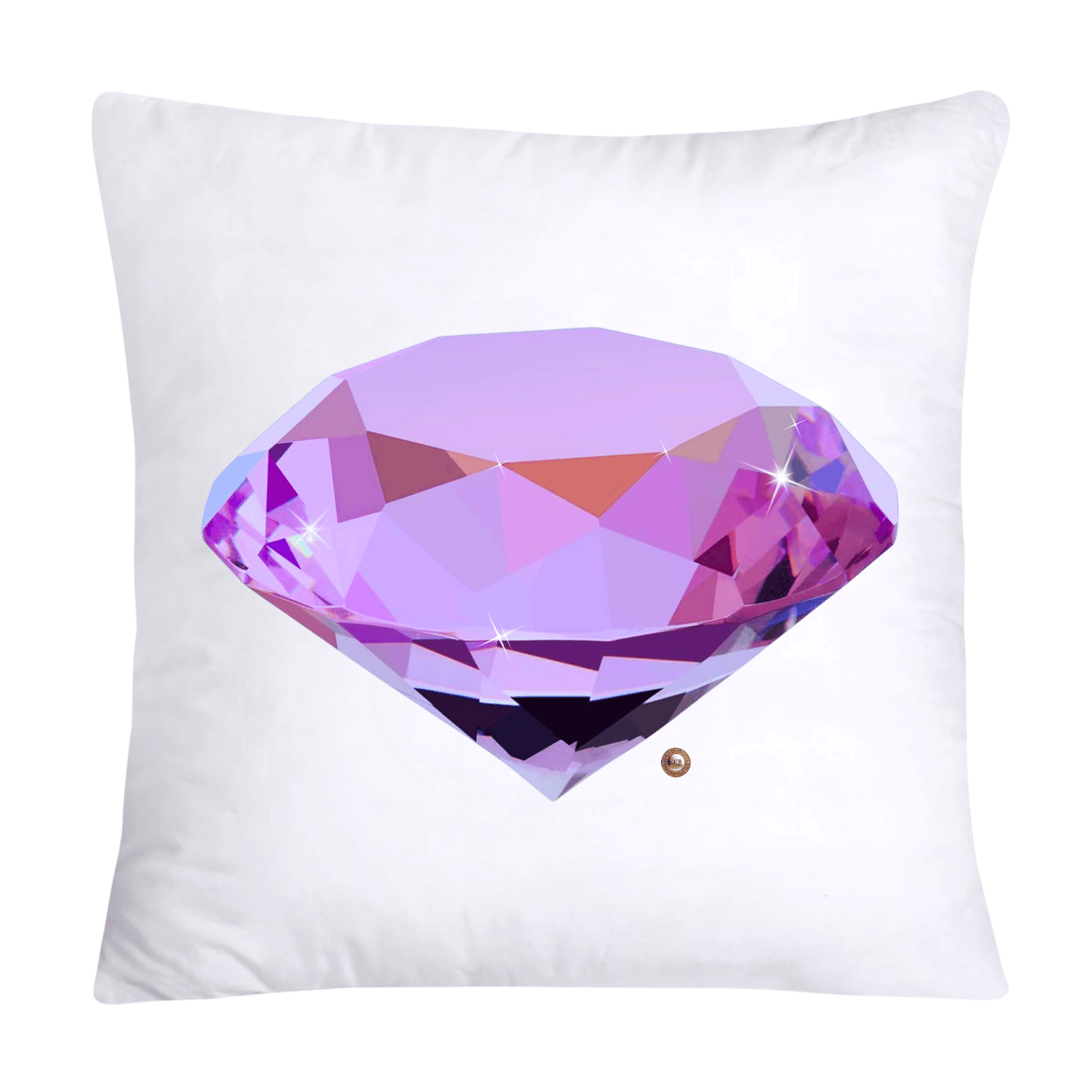 Sparkling Diamonds and Gemstone Pillow Covers 18x18-2742