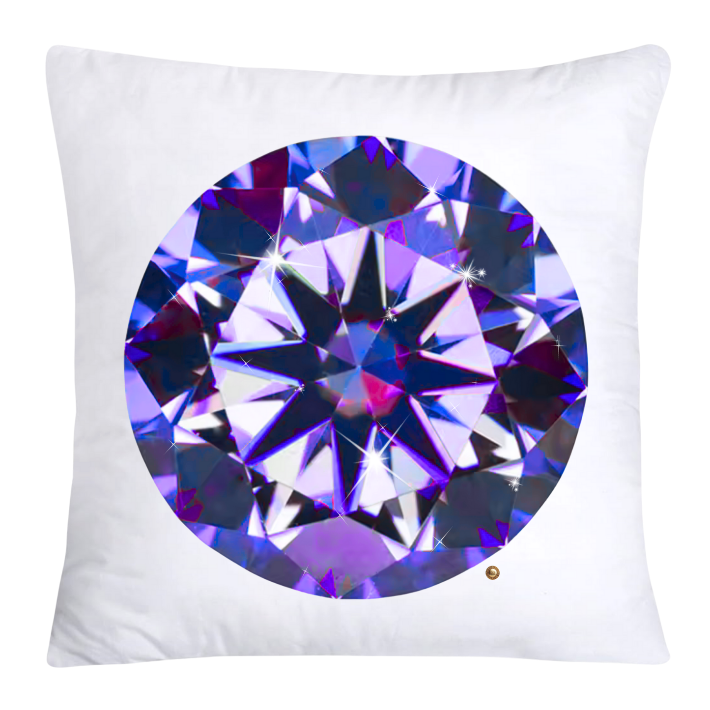 Sparkling Diamonds and Gemstone Pillow Covers-3650