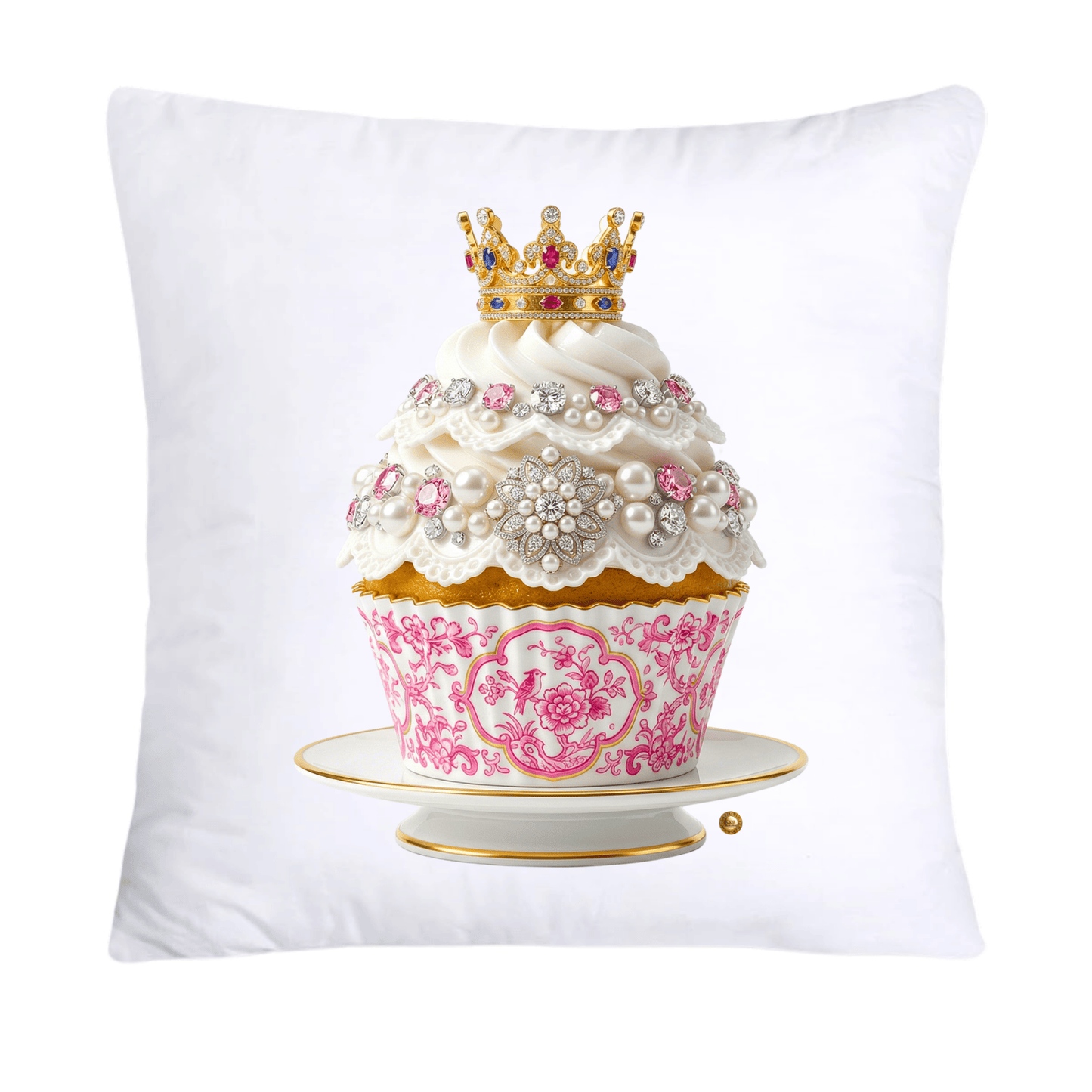 Pink Willow 18x18 Chinoiserie Cupcake Pillow Covers-4764