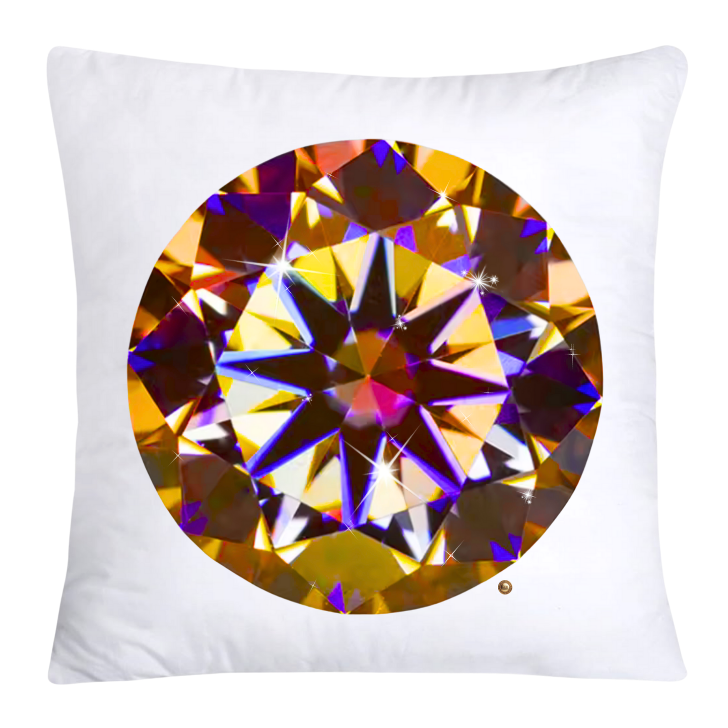 Sparkling Diamonds and Gemstone Pillow Covers-3655