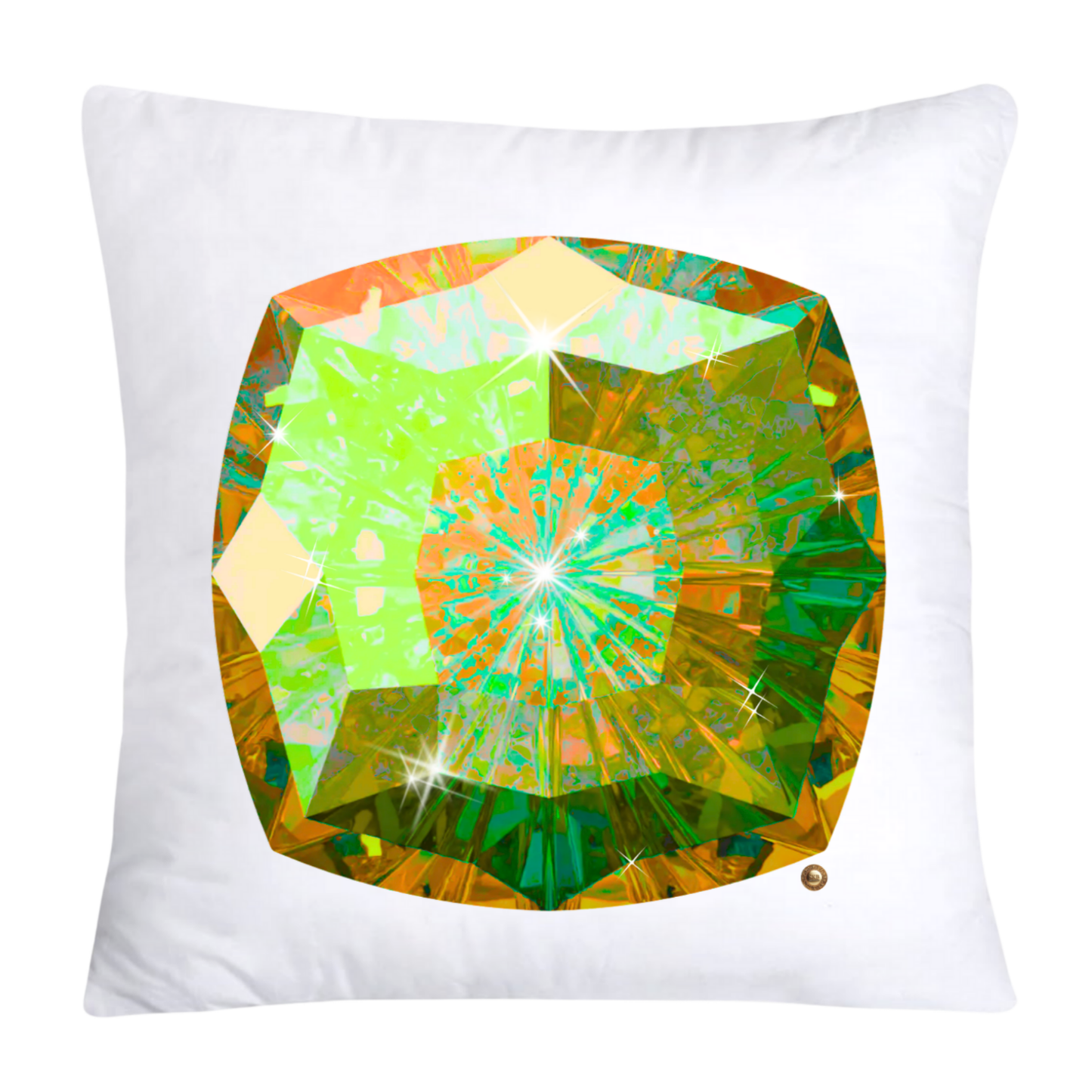 Sparkling Diamonds and Gemstone Pillow Covers-3621