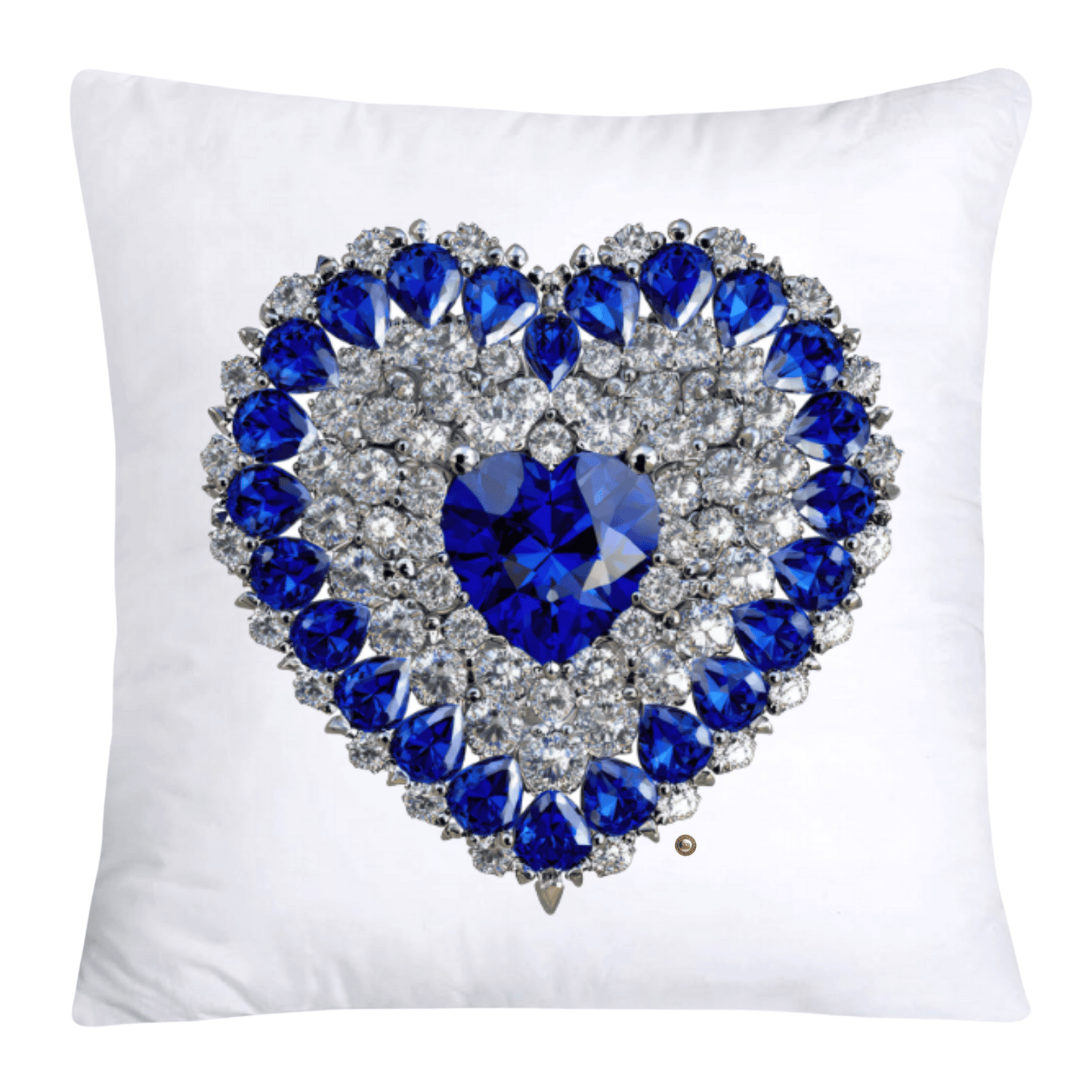 Sparkling Diamonds and Gemstone Pillow Covers-3630