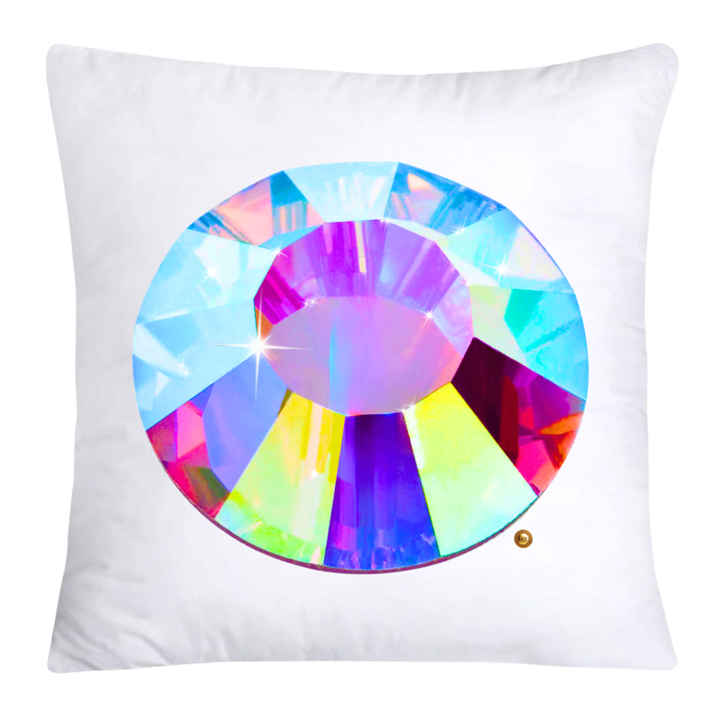 Sparkling Diamonds and Gemstone Pillow Covers 18x18-4750