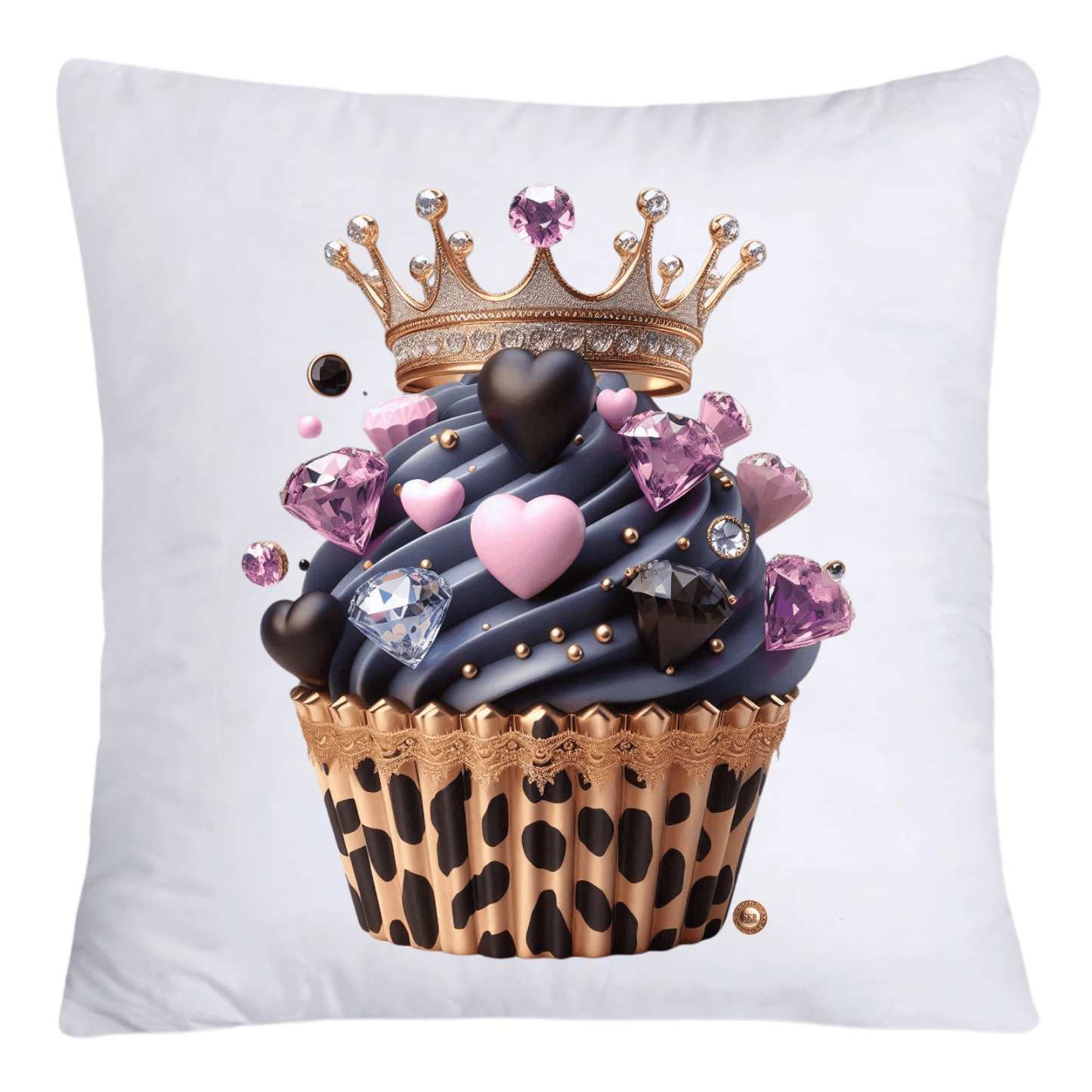Royal Wild Animal Print 18x18 Cupcake Pillow Covers-4151