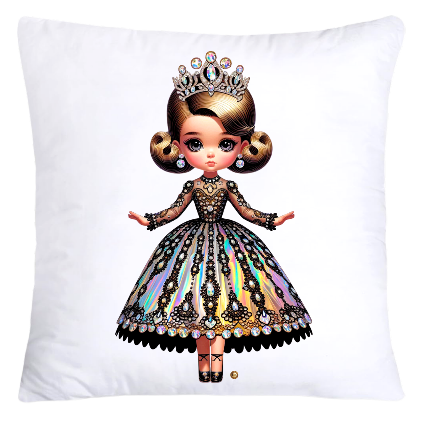Adorable Princess/Pageant Queen Little Girl’s Pillow Covers-5466