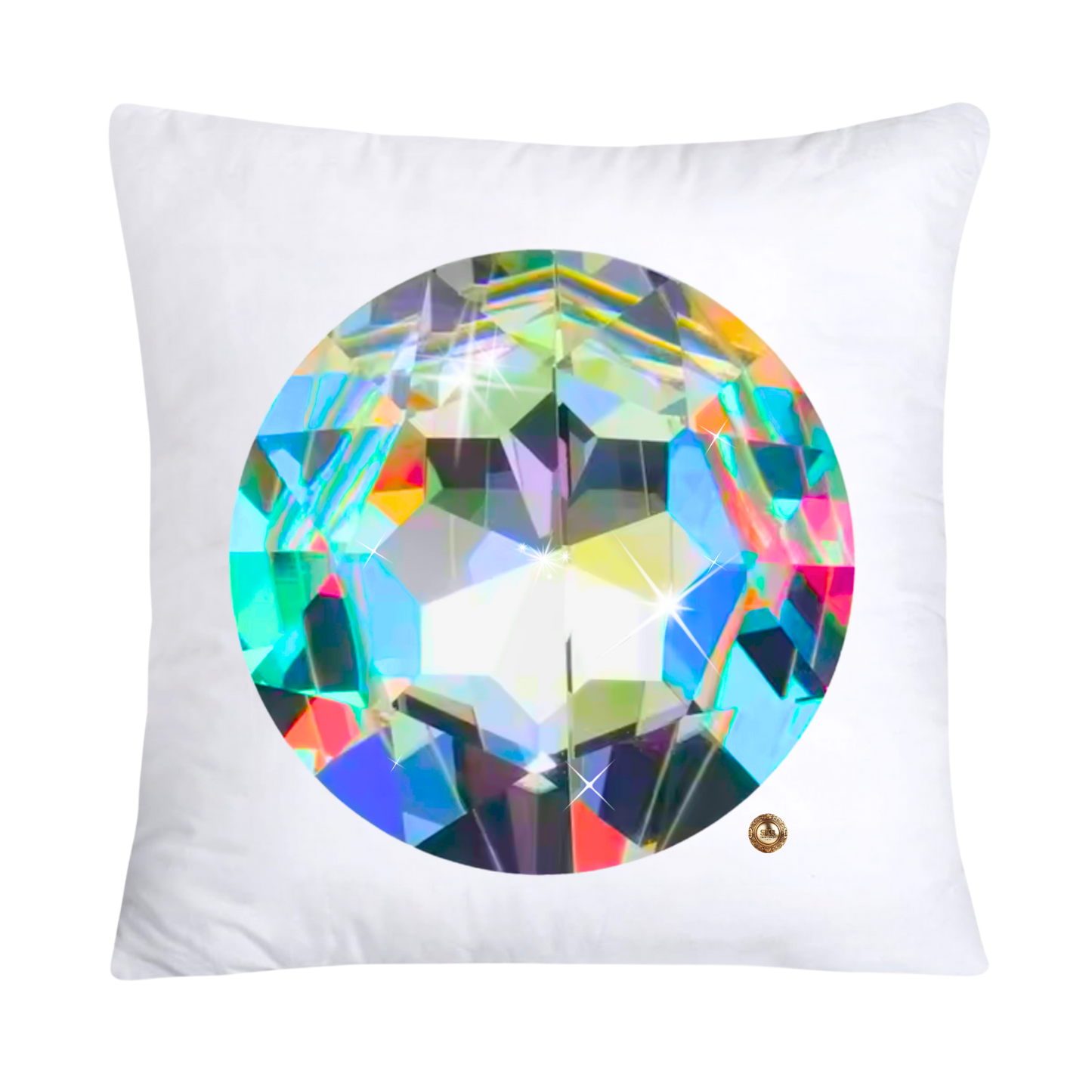 Sparkling Diamonds and Gemstone Pillow Covers-527