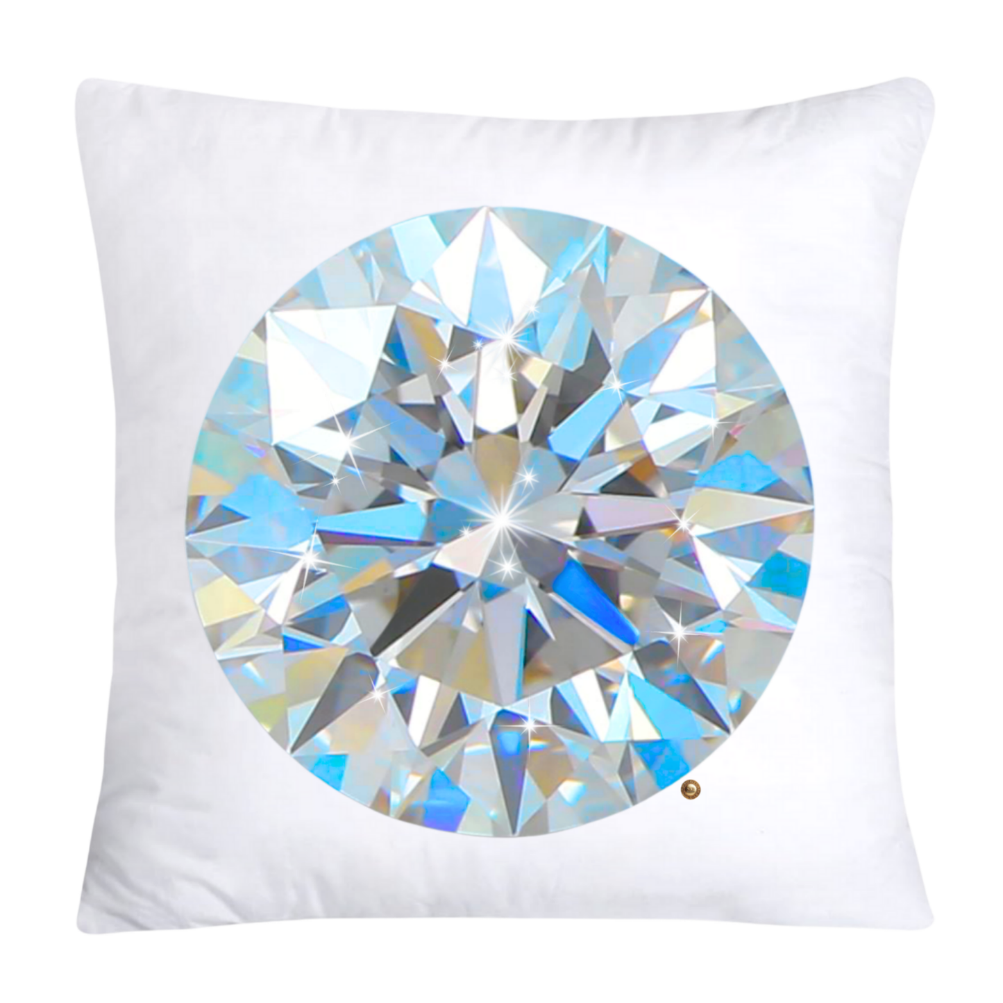 Sparkling Diamonds and Gemstone Pillow Covers-3187