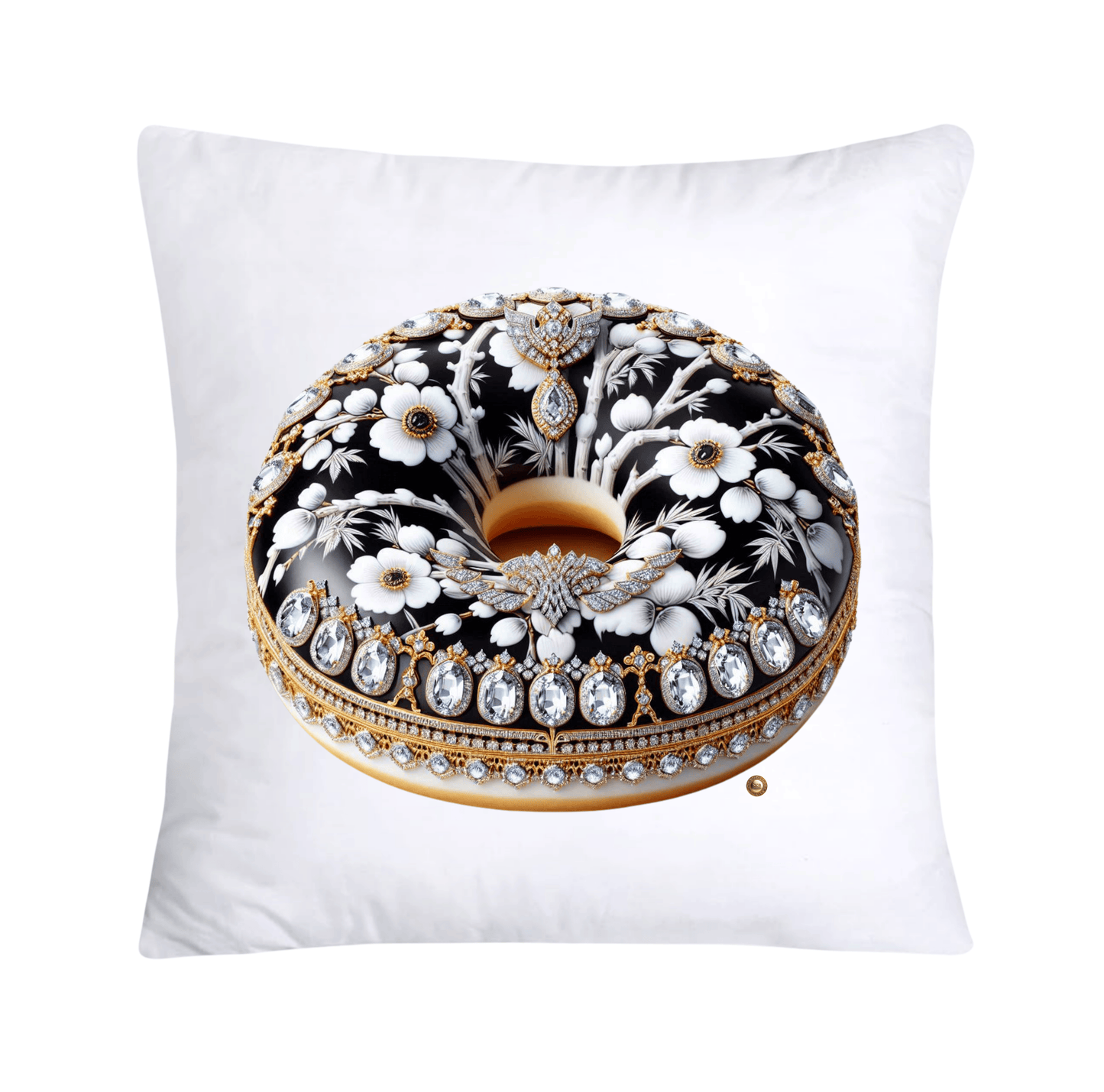 Black Willow Chinoiserie Donut Pillow Covers-3213