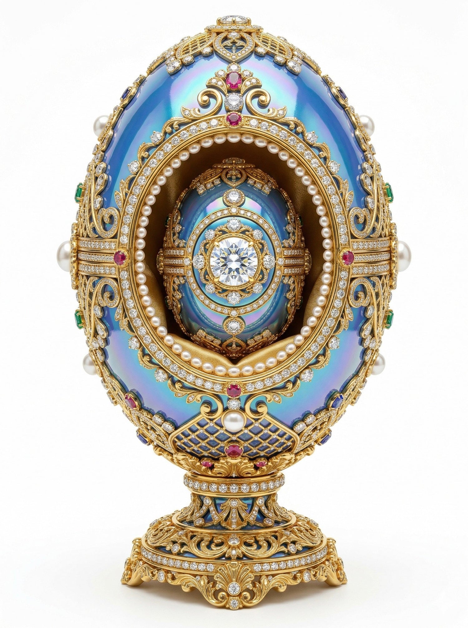 Stunning Inspired Faberge Egg Pillow Covers
