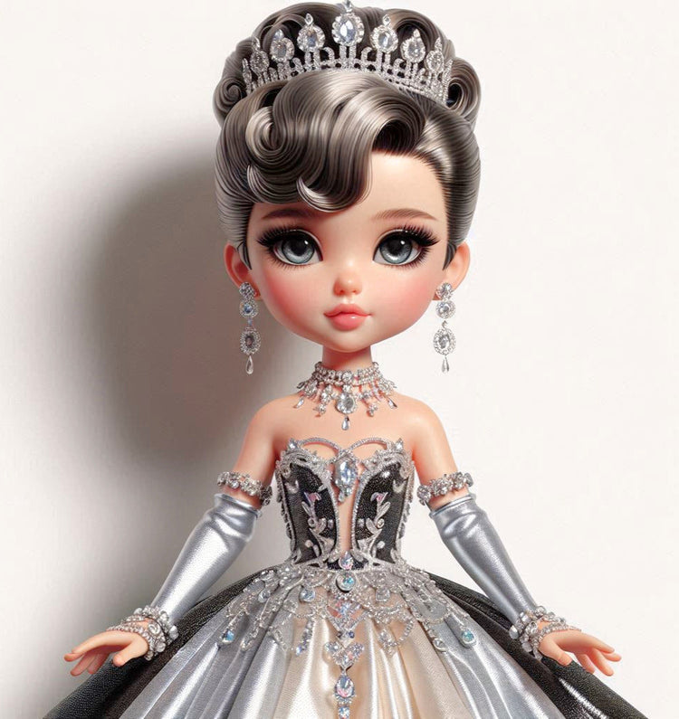 Adorable Princess/Pageant Queen Little Girl’s Pillow Covers