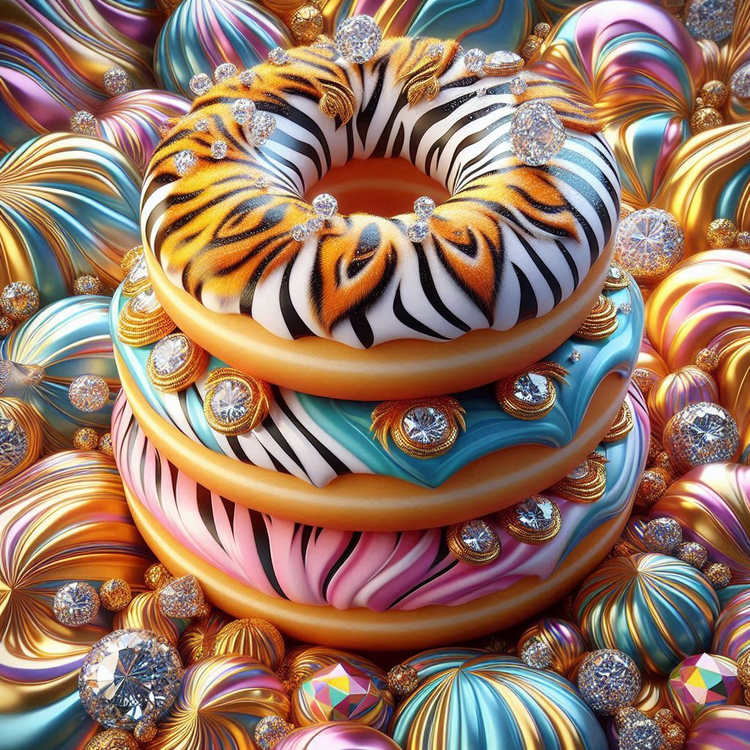 Wild Donut Pillow Covers