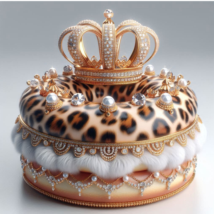 Wild Royal Animal Print Donut Pillow Covers
