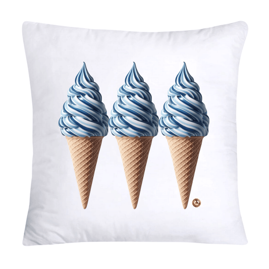 Blue Willow Adorable Ice Cream Pillow Covers 18X18-2769