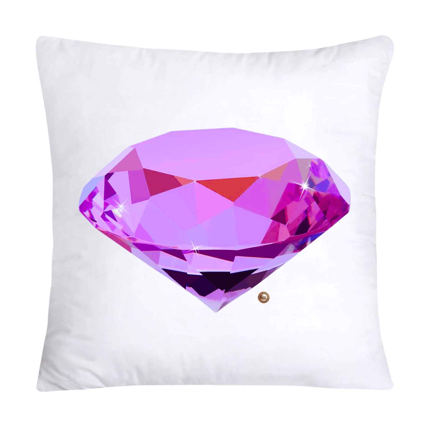 Sparkling Diamonds and Gemstone Pillow Covers 18x18-2749