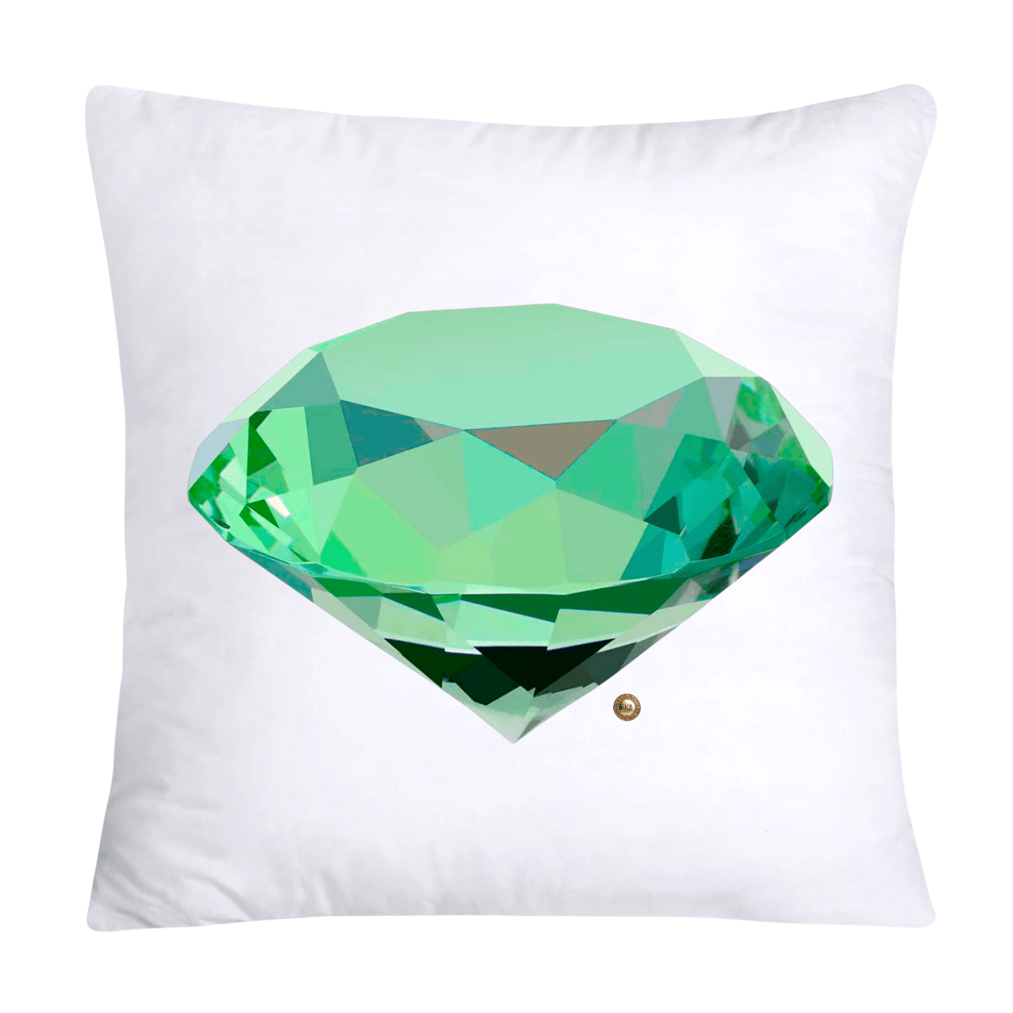 Sparkling Diamonds and Gemstone Pillow Covers 18x18-2738