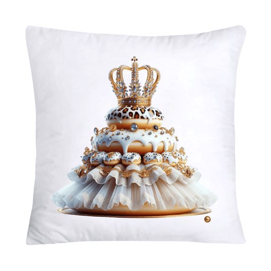 18x18 Wild Royal Animal Print Donut Pillow Covers-2002