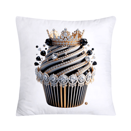 Royal and Wild Animal Print Cupcake Pillow Covers 18x18-3364
