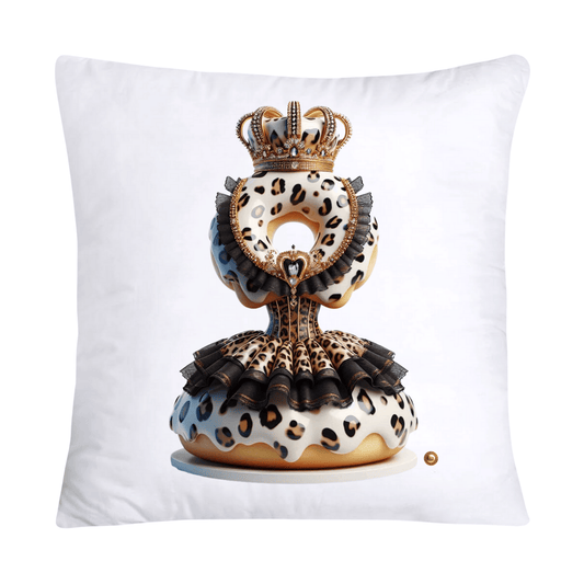 18x18 Wild Royal Animal Print Donut Pillow Covers-2020
