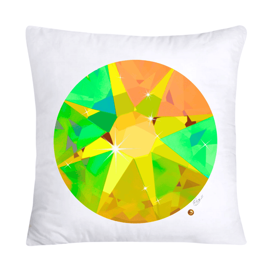 Sparkling Diamonds and Gemstone Pillow Covers-2085