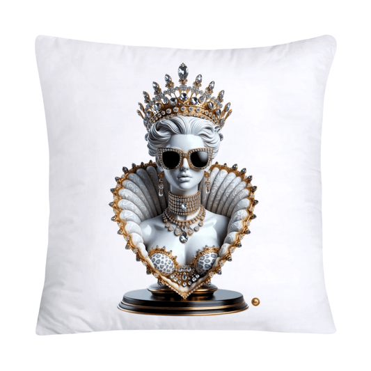 Wild Royal Animal Print Donut Queen Pillow Covers-1965