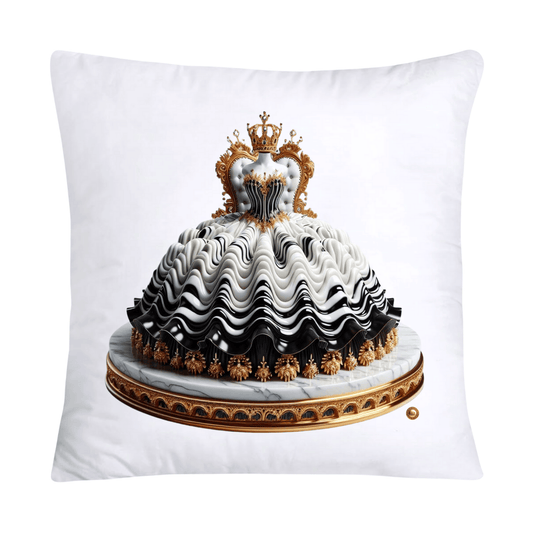18x18 Wild Royal Animal Print Donut Pillow Covers-2021