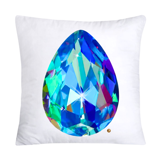 Sparkling Diamonds and Gemstone Pillow Covers-2082