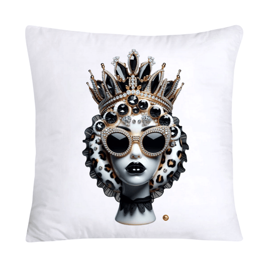 Wild Royal Animal Print Donut Queen Pillow Covers-1966
