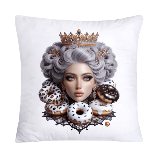 18x18 Wild Royal Animal Print Donut Pillow Covers-2000